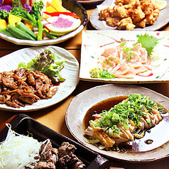 軍鶏・龍馬鍋 いっしんのコース写真