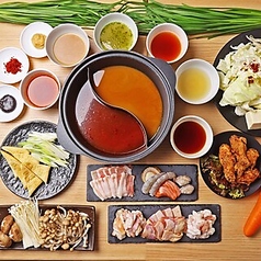 梅田韓国料理と二色鍋 かん菜のコース写真