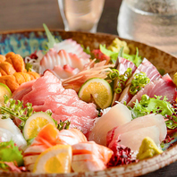 素材の旨味を最大限に引き出した鮮やかな海鮮和食