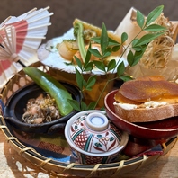 日本酒に合わせたおつまみ盛り合わせ