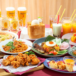 系列レストランの料理がそのままカラオケつきリゾート個室でお楽しみいただけます