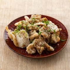 パリパリ鶏皮焼き(塩胡椒・タレ)