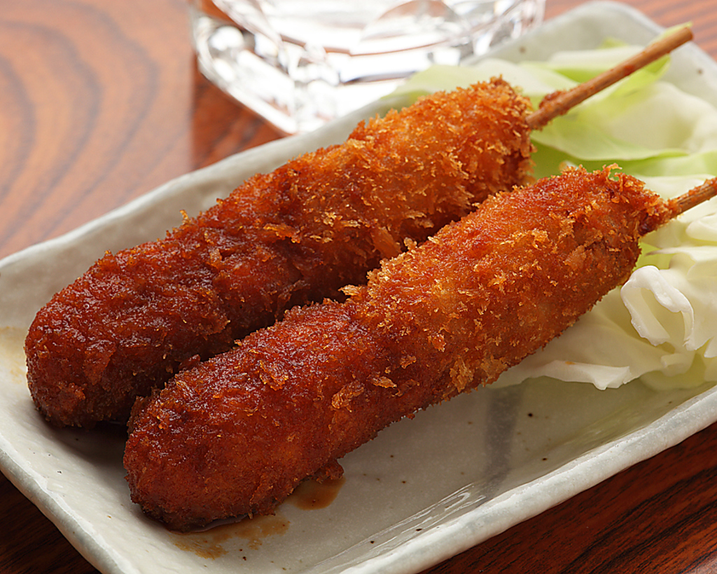 小亀名物　手巻串カツ