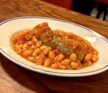 料理メニュー写真 サルシッチャと白インゲン豆煮込み