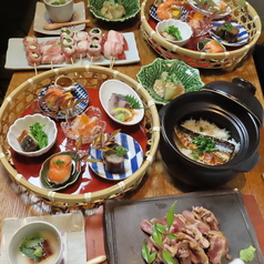 博多やさい巻き串 虎乃家のコース写真