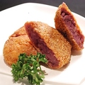 料理メニュー写真&nbsp;★手作り紅芋コロッケ★【テイクアウトOK】