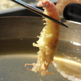天ぷらも毎回きれいな油で揚げるので、サクサクで食材の味がしっかり味わえる最高の一品です。