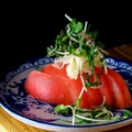 料理メニュー写真 トマトとガリ