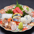 料理メニュー写真&nbsp;お刺身盛り合わせ4点盛り