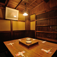 宴会にぴったり掘りごたつ完備！！