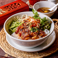 串焼き豚のせビーフン Bun thit nuong