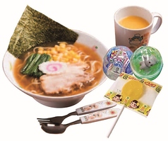 【得】お子様ラーメンセット 醤油・塩≪キャンディー・ガチャガチャ付≫