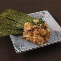 料理メニュー写真 炙り〆さば味噌なめろう