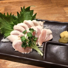 ささみの霜降り