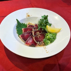 藁焼きカツオのたたき