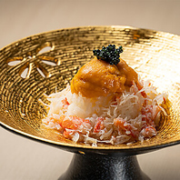 厳選された旬の食材のみを使用