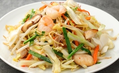四川風担々麺/五目焼きそば