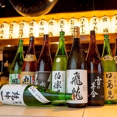 純米大吟醸を含む宮城を中心とした東北の地酒10種を用意