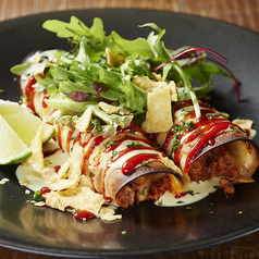 ソイミートエンチラーダ