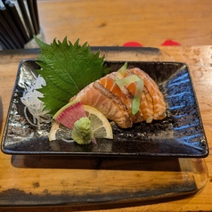 サーモンの炙り