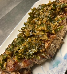 杉本ファームの南蛮ミソ豚ロース炭焼き