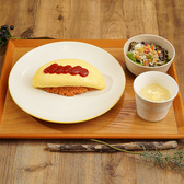 オムライス、ハンバーグ、カレーライスなど本格洋食をお楽しみください。