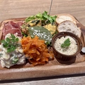 料理メニュー写真&nbsp;メッセージ付き前菜プレート