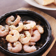 海老のアヒージョ