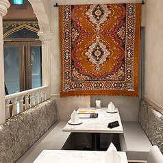 プライベート感があり、ゆったり寛ぎながらお食事をお楽しみいただけます。