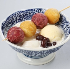 QQボール杏仁豆腐のココナッツミルク仕立て