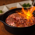 料理メニュー写真&nbsp;和牛3種炙りの土鍋ごはん