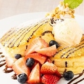 料理メニュー写真&nbsp;ベリーベリーパンケーキ