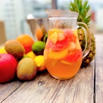 テラスで飲むお酒は格別