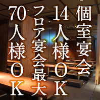 100名様までの宴会実績あり！！少人数様も歓迎！！