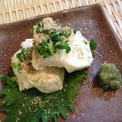 自家製!濃厚ごま豆腐