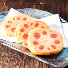 明太子レンコン天ぷら