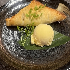 自家製アップルパイ~バニラアイス添え~