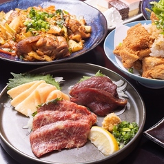 全席喫煙可◎全席完全個室◎食べ飲み放題◎馬刺しと焼鳥のお店◎鳥馬酒場　熊本下通店の特集写真