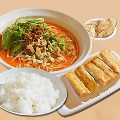 担々麺定食/ユーリンチー定食