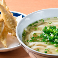 ご注文を頂いてから麺をゆがく「純手打ちうどん」
