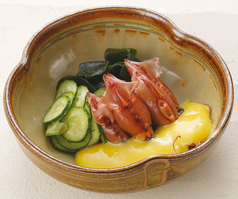 ほたるいか辛子酢味噌