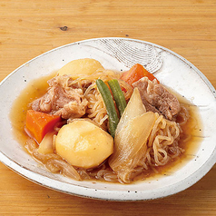 新じゃが芋 京風肉じゃが