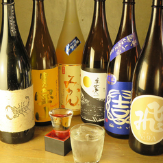 日本酒にこだわり！