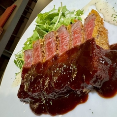 黒毛和牛レアビフカツ