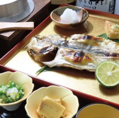 あじ開き(一尾)熟成干し御膳