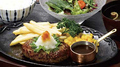 料理メニュー写真&nbsp;鉄板焼きハンバーグ膳　和風ソース
