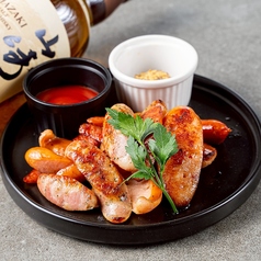 ソーセージ盛り合わせ