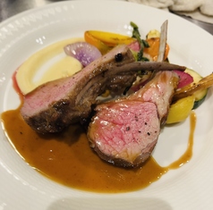 仔羊背肉のロースト