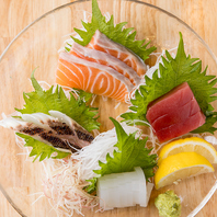 新鮮な魚介が当店のおすすめ料理となっております！