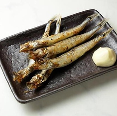 ししゃもの炭火焼き